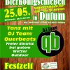 Plakat Schützenfest Dutum 2022